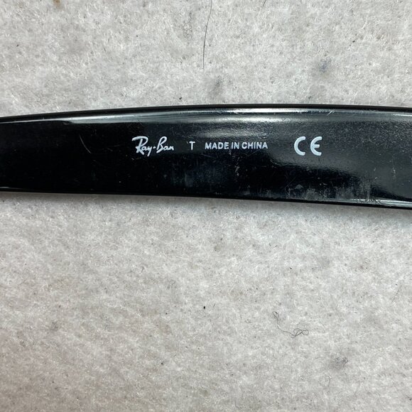 Ray-Ban RB 5184 2000 Eyeglasses Square Black Optical Frame 52-18-145 - Picture 4 of 15